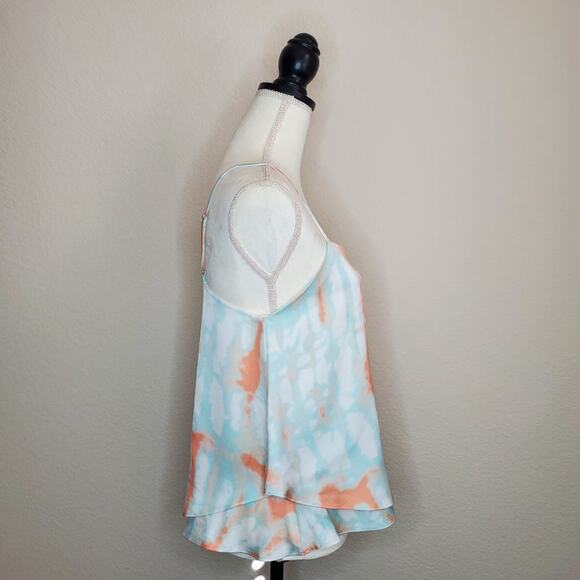 She and Sky Tie Dye Layered Tank Small - Picture 2 of 6